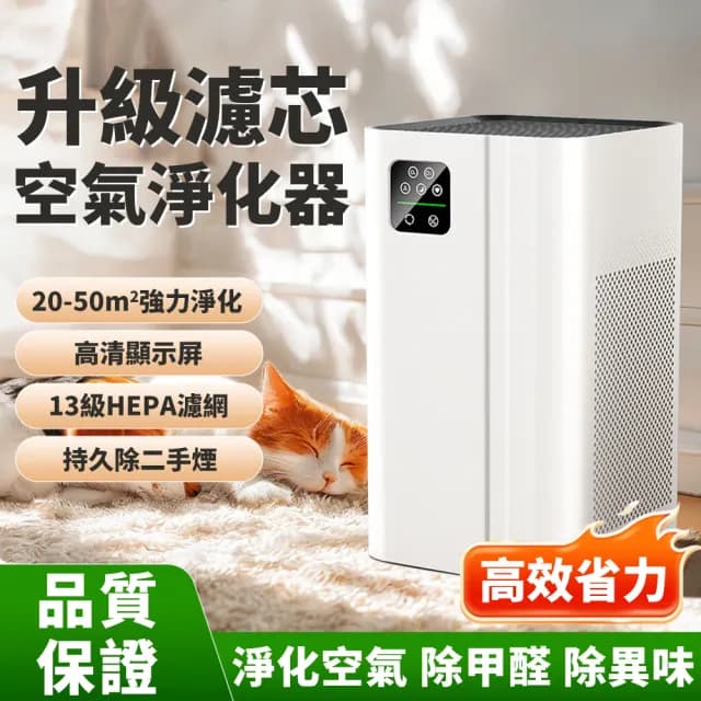 【Felsted 菲仕德】空氣清淨機 空氣淨化器 桌上型淨化器(負離子空氣淨化 家用除二手菸 除甲醛/消毒/除異味)