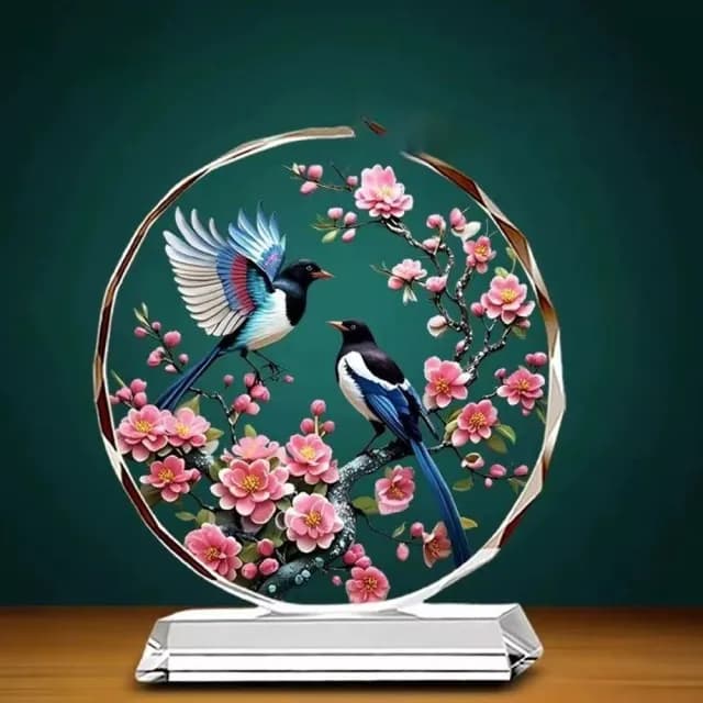 【Loha 樂活家】水晶擺件裝飾品-大號25*27CM(擺飾 擺臺 喬遷禮品 內雕水晶擺件 生肖吉祥物擺件 開運擺件)