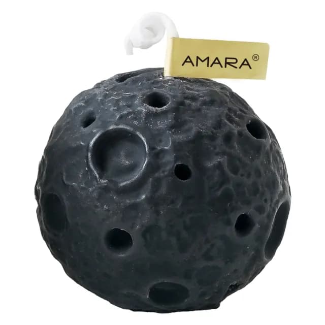 【AMARA】月光之滴系列蠟燭(香氛蠟燭 居家香氛 月球 生日 聖誕 交換 情人節禮物)