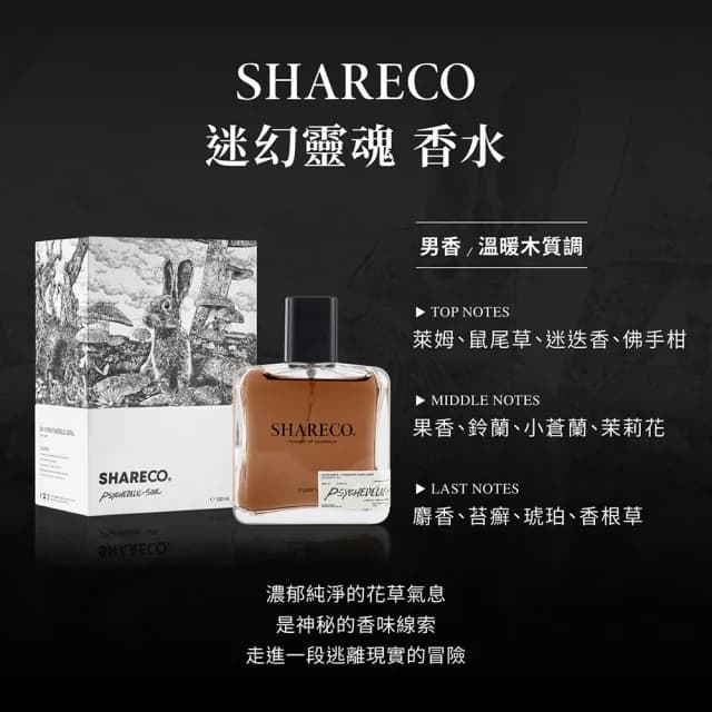 【SHARECO】經典香水100ml-2入組(多款任選)