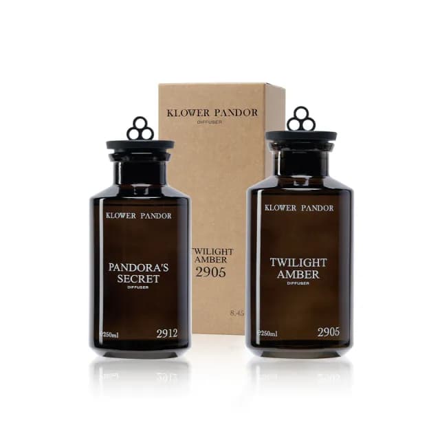 【KLOWER PANDOR】KP記憶香氛 沉浸式空間擴香瓶250ml-2入組(多款任選)