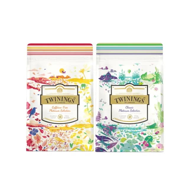【Twinings 唐寧茶】鉑金系列8入茶袋組(晨暮茶境組/清新茶韻組 #茶葉#茶包)