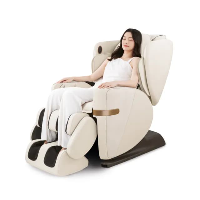 【OSIM】V手天王3_OS-8242奶油白(按摩椅 養生按摩椅 AI按摩椅 智能按摩椅)