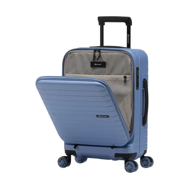 【eminent 萬國通路】官方旗艦館 - 20吋 UNIVO 上掀式溜冰輪防爆拉鍊箱 KK98(共四色)