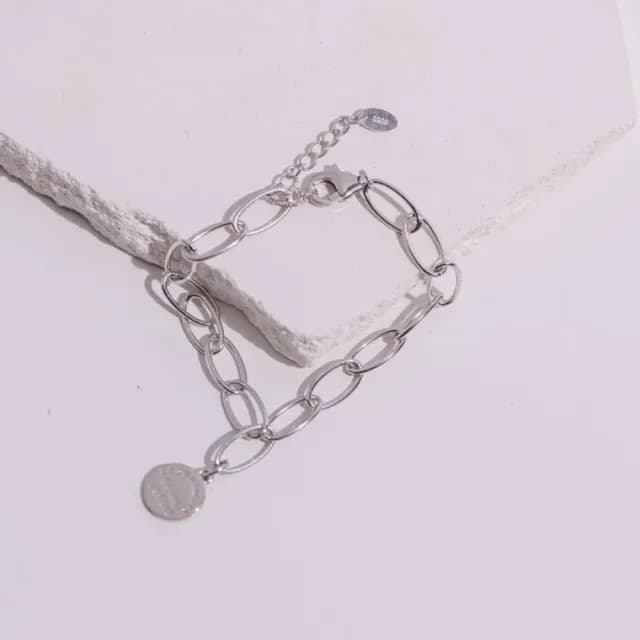 【vacanza】游移之間 全純銀手鍊