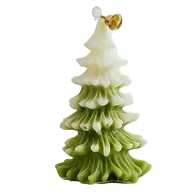 【AMARA】香氛聖誕蠟燭-雪雨漸層(香氛蠟燭 居家香氛 生日 聖誕 交換 情人節禮物)