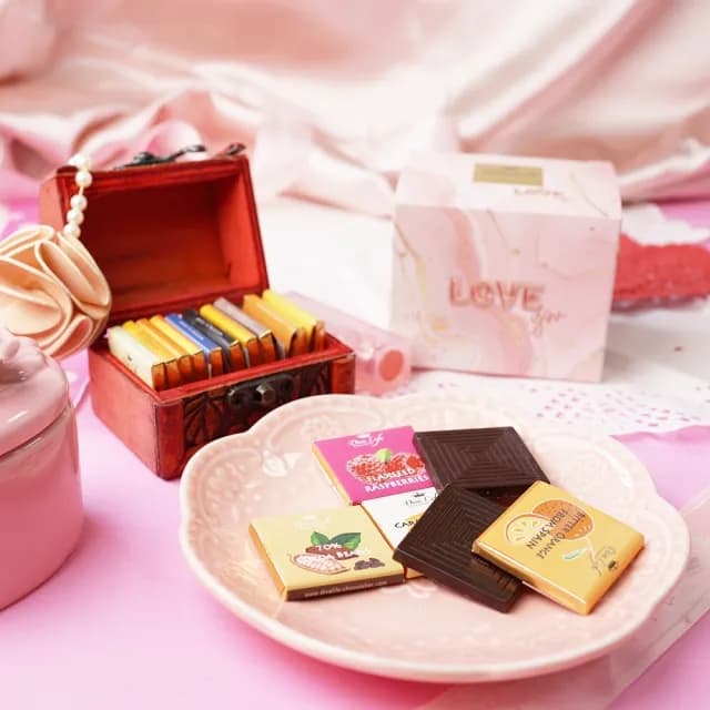 【Diva Life】聖誕胡桃鉗 比利時巧克力片12入迷你珠寶盒(交換禮物)