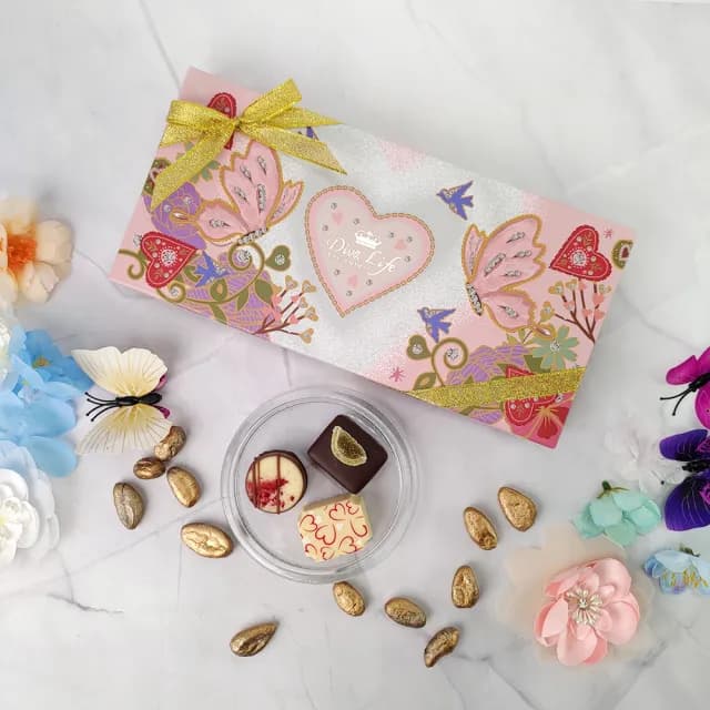 【Diva Life】聖誕胡桃鉗 銀饌10入比利時夾心巧克力禮盒(交換禮物)