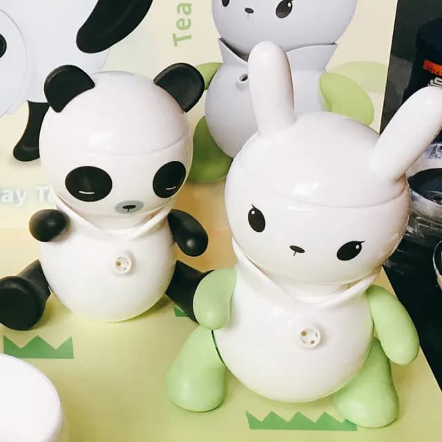 【TALES 神話言】頑茶幫-動物造型茶具組(文創 禮品 禮物 收藏 茶具)