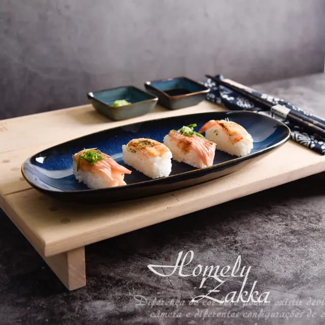 【Homely Zakka】日式創意星空窯變釉陶瓷餐盤碗餐具_4件組(湯盤 餐具 餐盤 盤子 器皿)