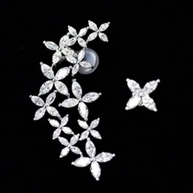【米蘭精品】現貨+預購 鑲鑽耳環耳飾(韓版時尚優質名媛情人節生日聖誕節交換禮物女飾品73du24)