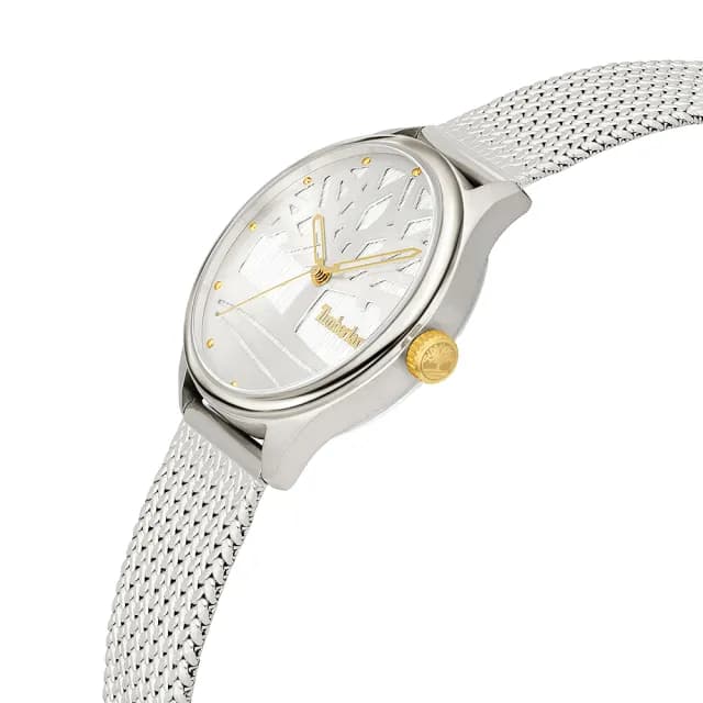 【Timberland】天柏嵐 經典大樹時尚米蘭帶女錶-38mm 禮物 送禮 推薦(TDWLG2200303)