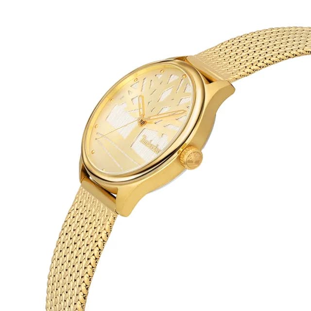 【Timberland】天柏嵐 經典大樹時尚米蘭帶女錶-38mm 禮物 送禮 推薦(TDWLG2200302)