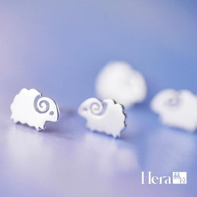 【HERA 赫拉】可愛甜美小綿羊耳釘 H111042502(情人節禮物 生日禮物)