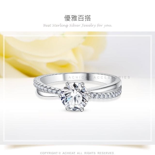 【AchiCat】女戒指．防小人尾戒．婚戒(送閨蜜．新年禮物生日禮物)