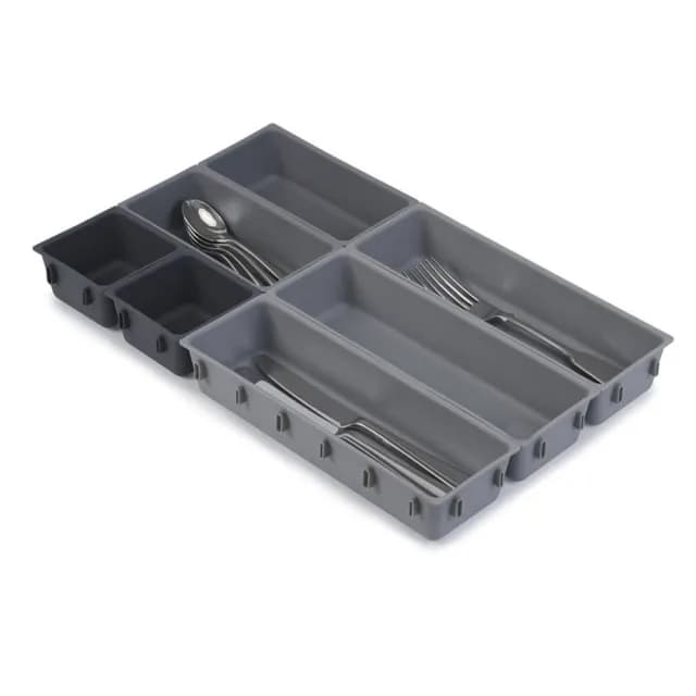 【MEHOME美好家】7件式抽屜分類收納盒/整理盒(自由組裝 餐具刀叉 工具 文具收納)