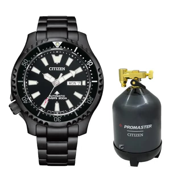 【CITIZEN 星辰】Promaster鋼鐵河豚EX Plus 潛水機械錶 男錶 禮物 推薦(NY0135-80E)