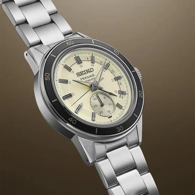 【SEIKO 精工】Presage Style60’s 復古機械錶 七夕 情人節禮物(SSA447J1/4R57-00T0S)