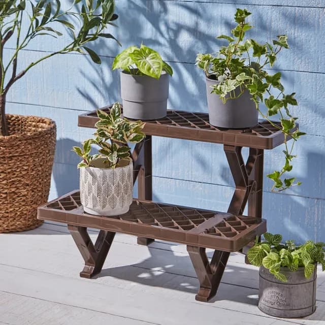 【簡單樂活】巴比倫花架(多層花架/花盆/花架/盆栽架/多肉植物架/陽台花架/花盆架)