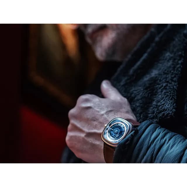 【SEVENFRIDAY】T-ART 限定版 法式鏤空自動上鍊機械錶/45mm 送禮 禮物 推薦(T2/04)