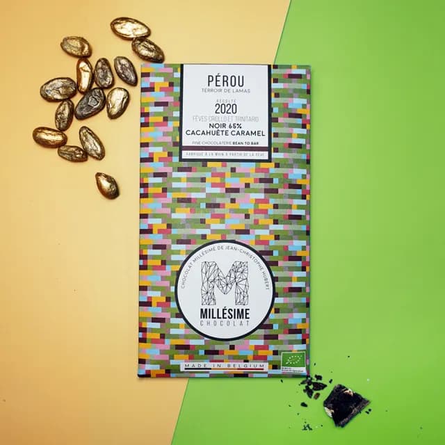 【Millesime】秘魯65%黑巧克力-花生焦糖奶油