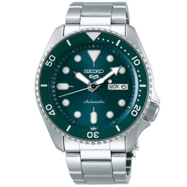 【SEIKO 精工】5 Sports系列 Lineup 質感綠 機械腕錶 畢業禮物 送禮 推薦(SRPD61K1/4R36-07G0M)