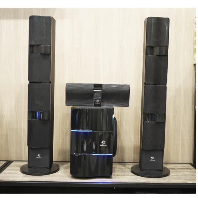 【Gloryearth】5.1多媒體藍芽喇叭VR-9910幻影(藍芽 家庭劇院 重低音 唱歌 電視)