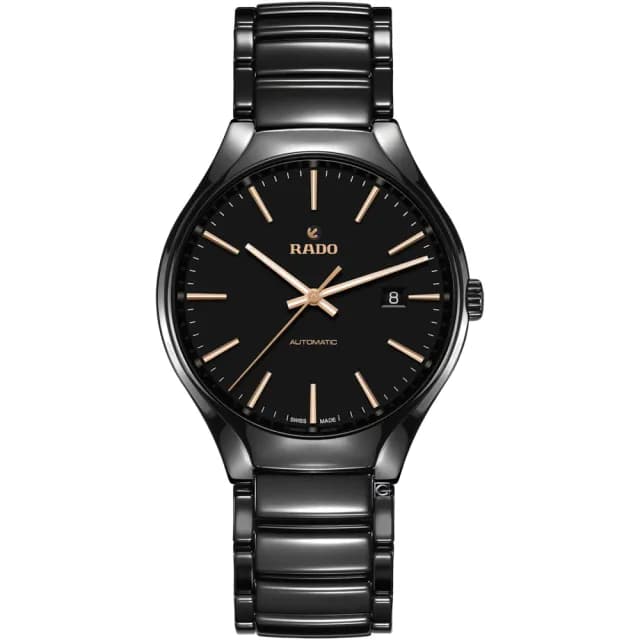 【Rado 雷達表】TrueTrueSquare 真我 簡約時尚機械錶 R02送禮推薦(R27056162)