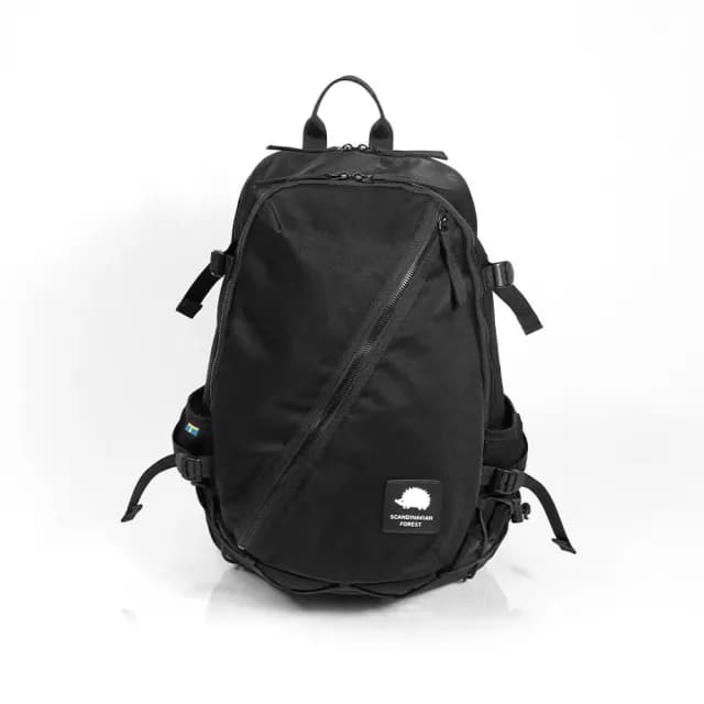 【SCANDINAVIAN FOREST 北歐小刺蝟】情人節禮物 309城市獵人Urban Outdoor-戶外電腦多功能後背包(黑色)