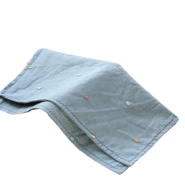 【巴黎精品】父親節禮物 手帕純棉方巾單入(復古簡約復古雙層男手帕4色p1ae13)