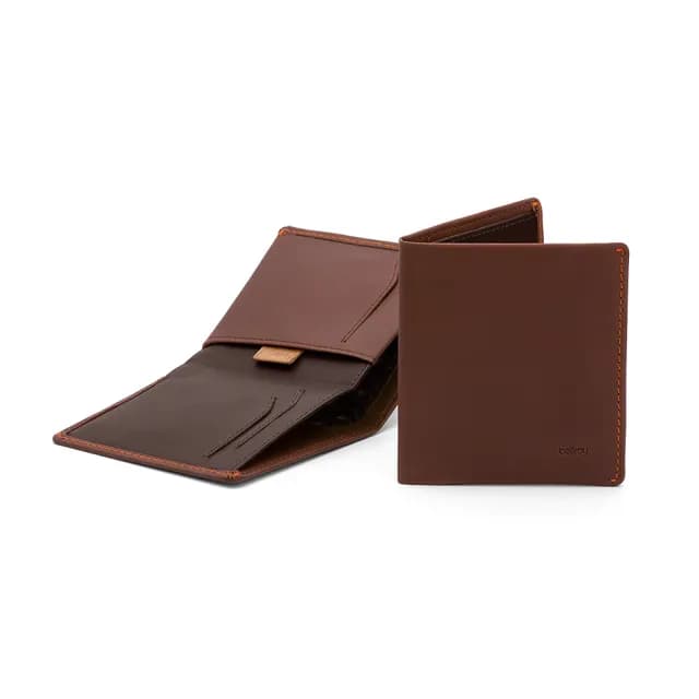 【Bellroy】Note Sleeve 直式皮夾 短夾 RFID防盜 禮物 送禮 推薦(可可棕)