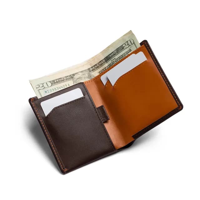 【Bellroy】Note Sleeve 直式皮夾 短夾 RFID防盜 禮物 送禮 推薦(咖啡色)