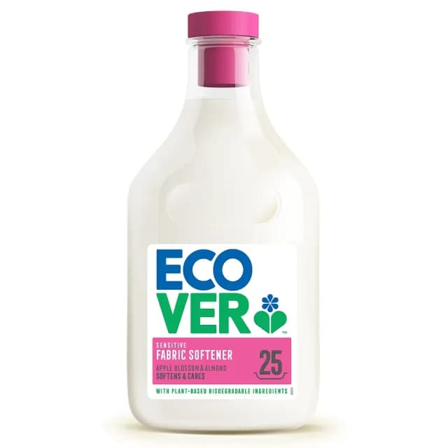 【ECOVER 宜珂】親膚柔軟精-蘋果花750ml(無添加色素 嬰兒衣物 寶寶)