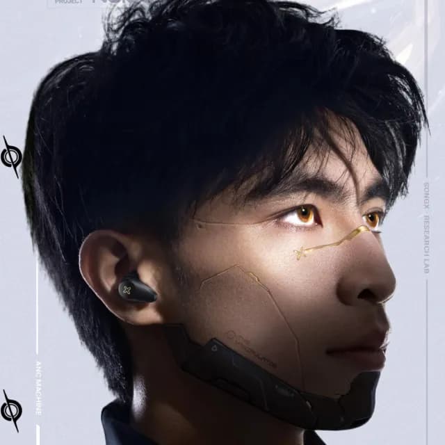 【SONGX】ANC星環降噪真無線耳機SX12-黑色