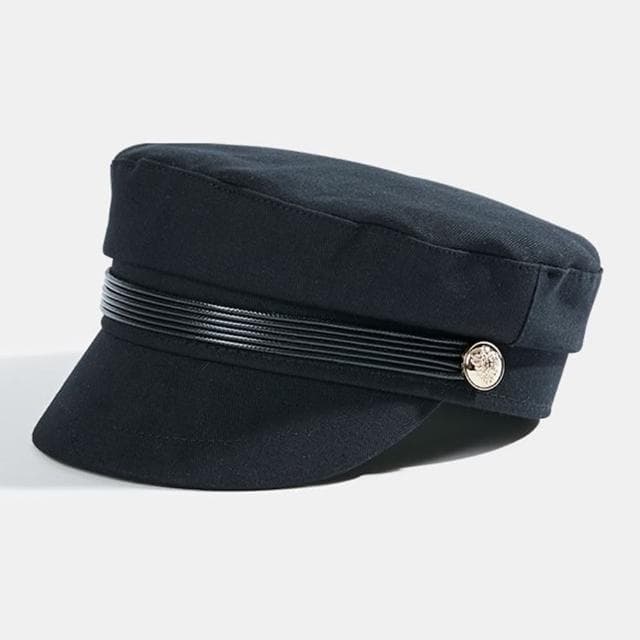 【巴黎精品】現貨+預購 軍帽鴨舌帽(春夏百搭復古純色男女帽子聖誕節情人節生日交換禮物4色p1aa73)