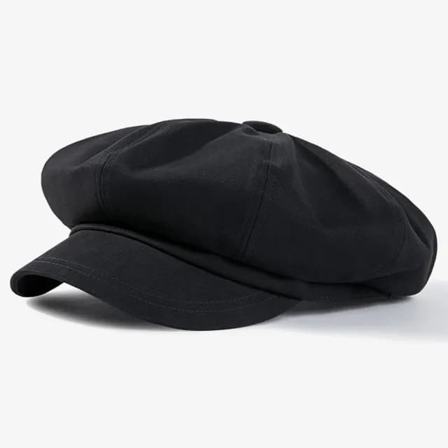 【巴黎精品】現貨+預購 報童帽貝雷帽(日系復古純色男女帽子聖誕節情人節生日交換禮物5色p1aa63)