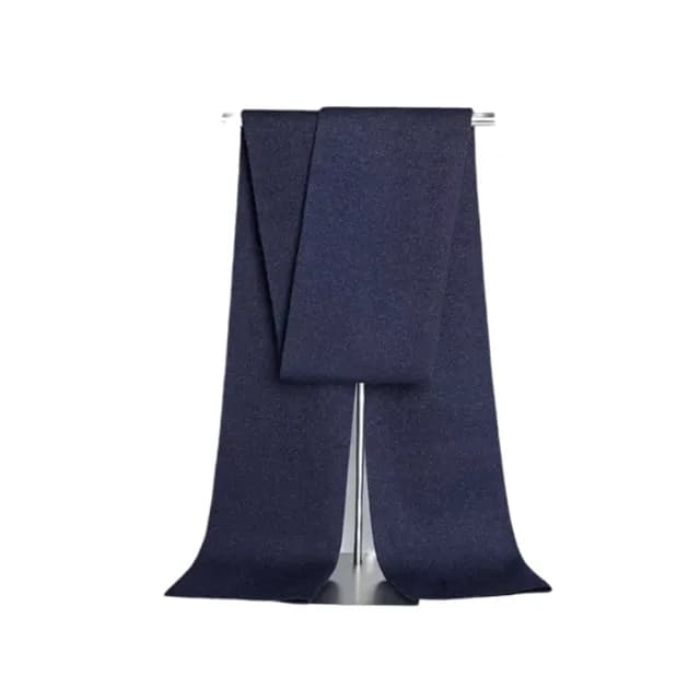 【巴黎精品】現貨+預購 圍巾針織披肩(雙面加厚保暖純色男女配件聖誕節情人節生日禮物5色p1aa56)