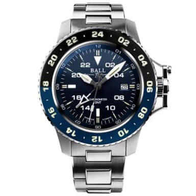 【BALL 波爾】B6_Engineer系列 COSC認證 GMT 機械腕錶 畢業禮物 送禮 推薦(DG2018C-S10C-BE)