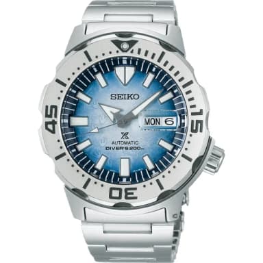 【SEIKO 精工】Prospex 愛海洋 南極企鵝 200米潛水機械錶 指針錶 手錶 禮物 畢業(SRPG57K1/4R36-11C0H)