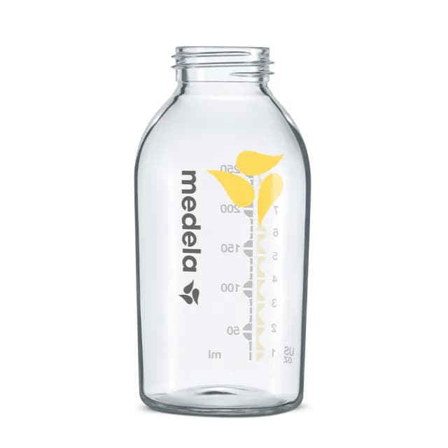【Medela】玻璃母乳儲存瓶 250ml(全球產院指定第一品牌)