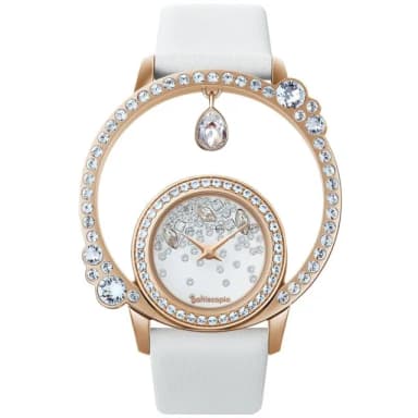 【Galtiscopio 迦堤】COURONNE 天使之眼II系列 時尚腕錶 / 40mm 母親節 禮物 推薦(CORGWXMS001JWLS)