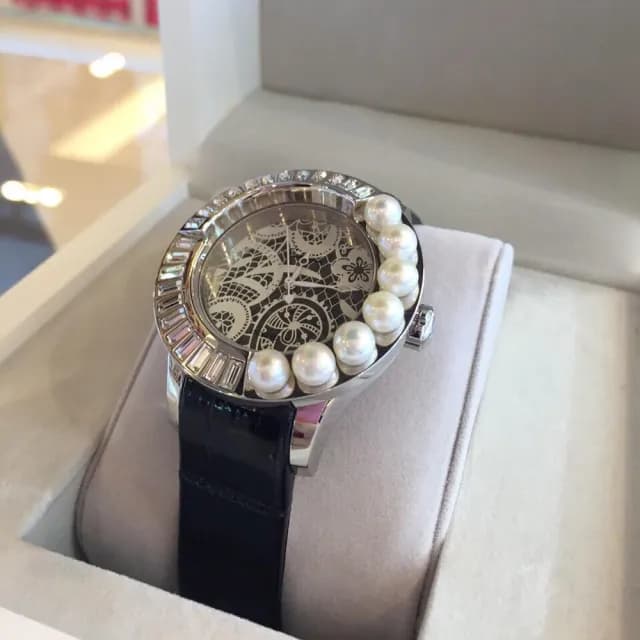 【Galtiscopio 迦堤】弦美珍珠系列 優雅腕錶 / 42mm 畢業禮物 送禮 推薦(AP16SS001BLS)
