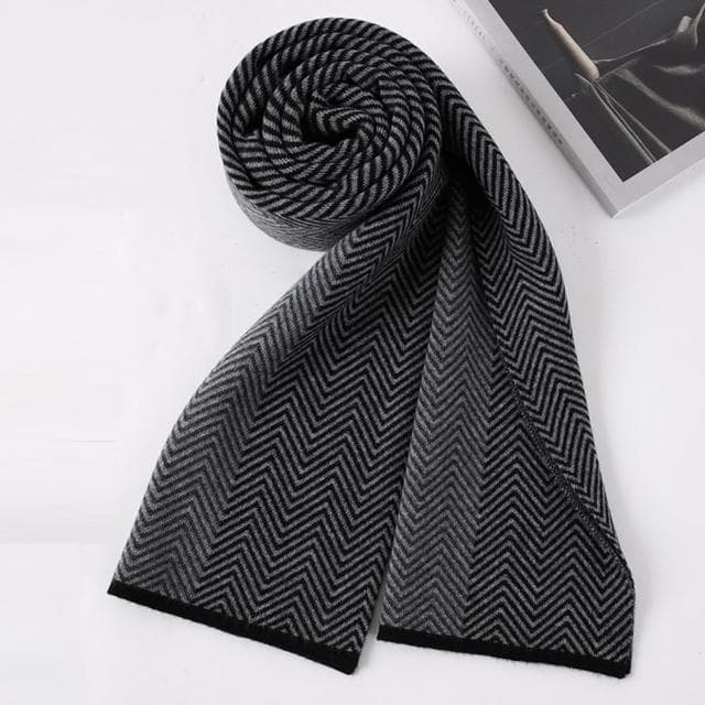 【米蘭精品】現貨+預購 100%羊毛圍巾防寒披肩(條紋拼色保暖男女配件情人節生日聖誕節交換禮物4色74dl6)