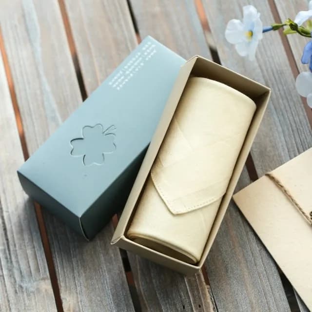 【巴黎精品】現貨+預購 手帕禮盒純棉方巾 單入(吸水吸汗日本工藝母親節生日禮物女配件4色p1ae4)