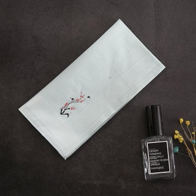 【巴黎精品】現貨+預購 手帕禮盒純棉方巾 單入(復古花鳥印花清新母親節生日禮物女配件11款p1ae8)