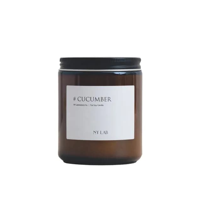 【NY LAB 紐約實驗室】NY LAB 手工香氛蠟燭 Cucumber 伯爵黃瓜 7oz