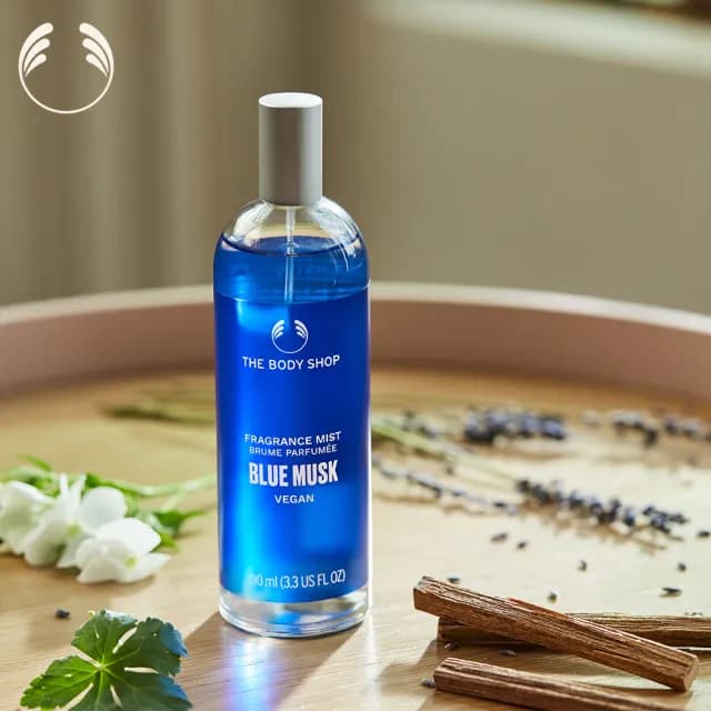【THE BODY SHOP 美體小舖】湛藍麝香身體芳香菁露(100ML/芳香噴霧/香水)