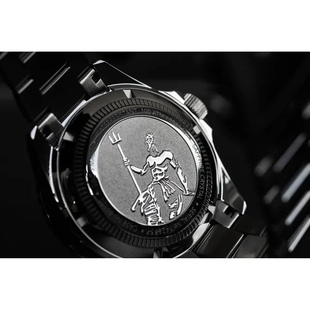 【EDOX 伊度】Neptunian 海神特別版 1000米潛水機械錶 送禮 禮物 推薦(E80120.3BUM.BUF)