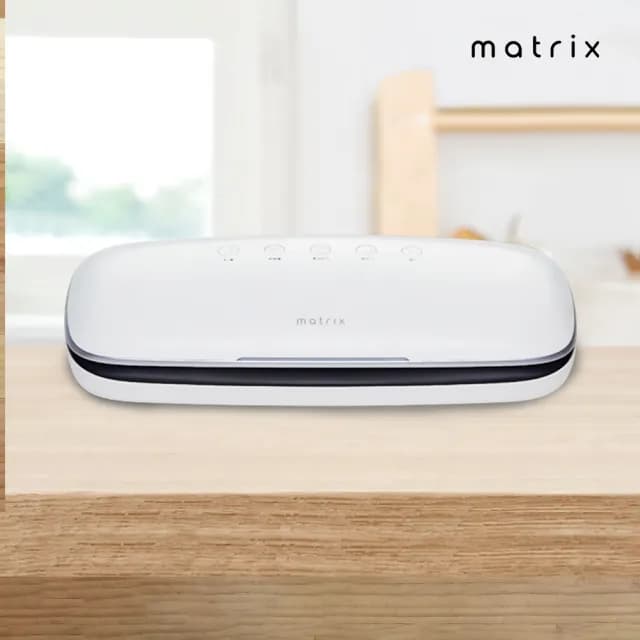 【Matrix】多功能自動真空封口機(真空封口機 食物封口機 保鮮封口機 真空保鮮盒 真空袋  情人節禮物)