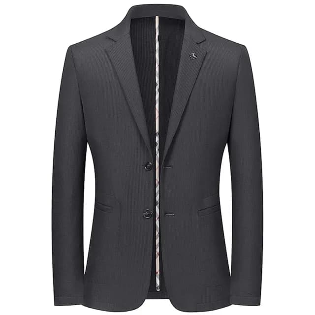 【米蘭精品】現貨+預購 西裝外套休閒西服(輕薄透氣防曬修身男外套父親節禮物2色74eb35)